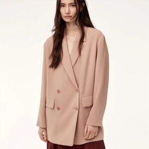 Like new Aritzia Wilfred Cherrelle Blazer Roaebuck Pink